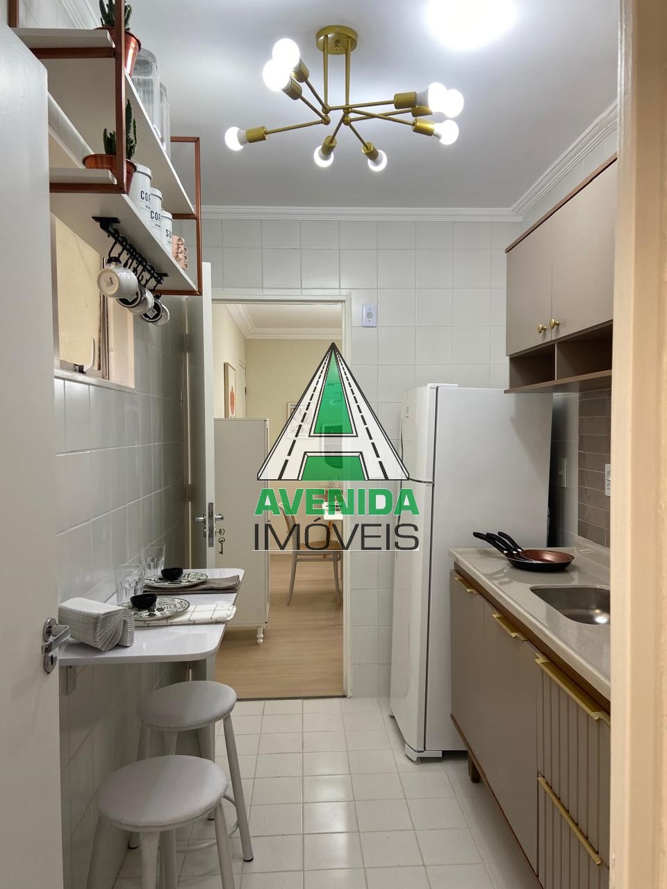Apartamento 54m²,  com 2 dormitórios, Jardim Santo André, Santo André- SP